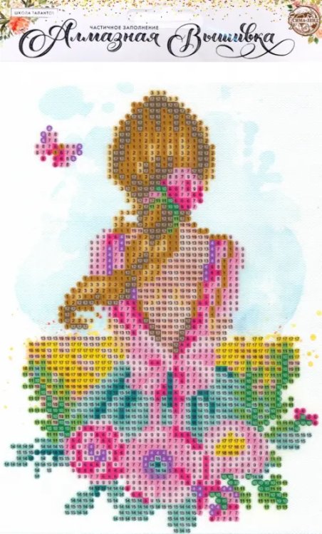 Алмазная вышивка. Девушка Алмазная вышивка. Девушка