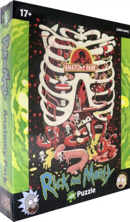 Пазл. Rick&amp;Morty. Анатомия, 1000 элементов