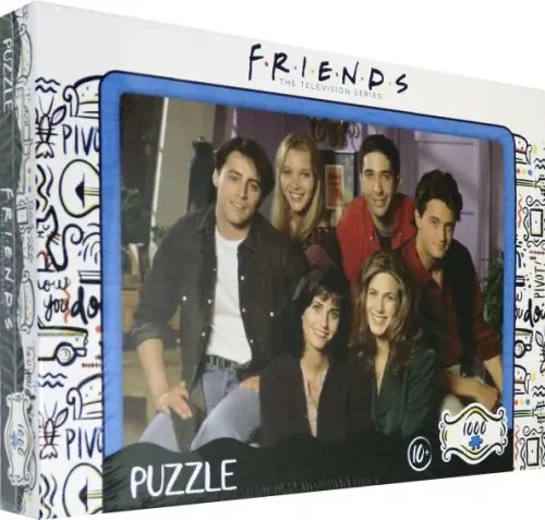 Пазл. Друзья. В квартире, 1000 элементов