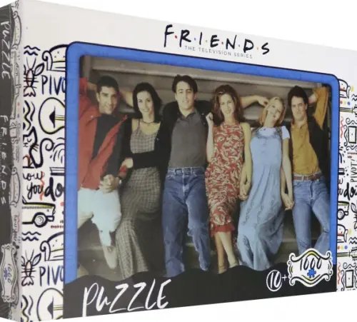 Пазл. Друзья. На лестнице, 1000 элементов Пазл. Друзья. На лестнице, 1000 элементов