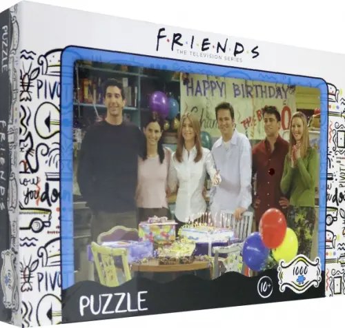 Пазл. Друзья. С Днем Рождения, 1000 элементов