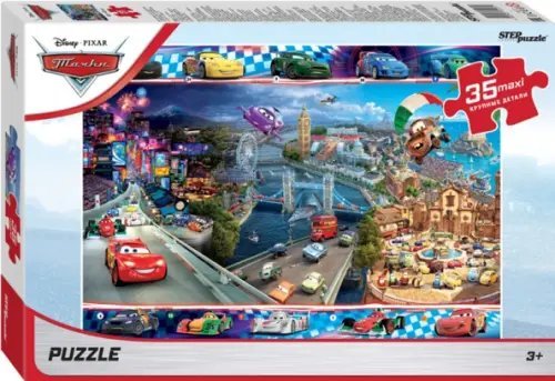 Пазл-maxi. Тачки - 4, 35 элементов Пазл-maxi. Тачки - 4, 35 элементов