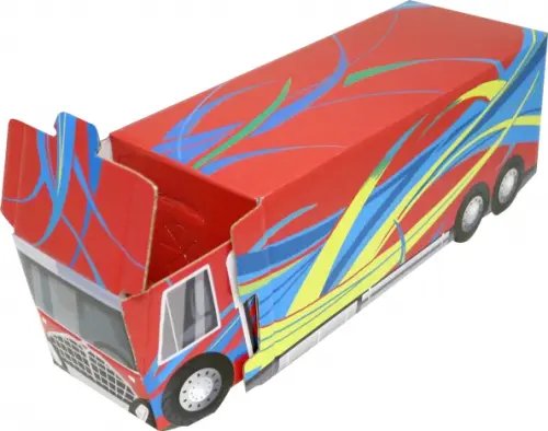 Коробка подарочная &quot;Машинка красная&quot;