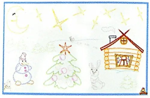 Раскраска настенная "Времена года. Зима" (НР-0001) Раскраска настенная "Времена года. Зима" (НР-0001)