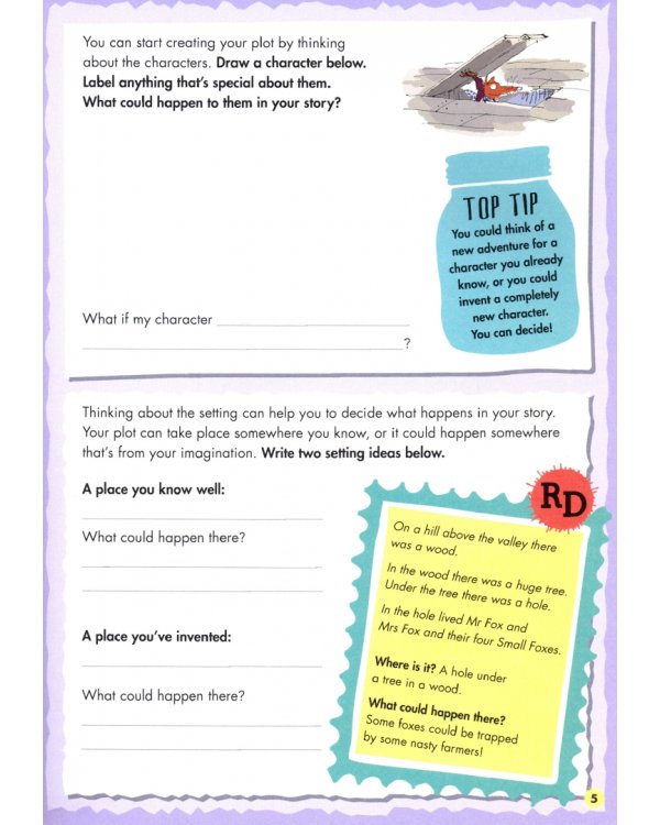 Roald Dahl Creative Writing with Fantastic Mr Fox. How to Write a Marvellous Plot