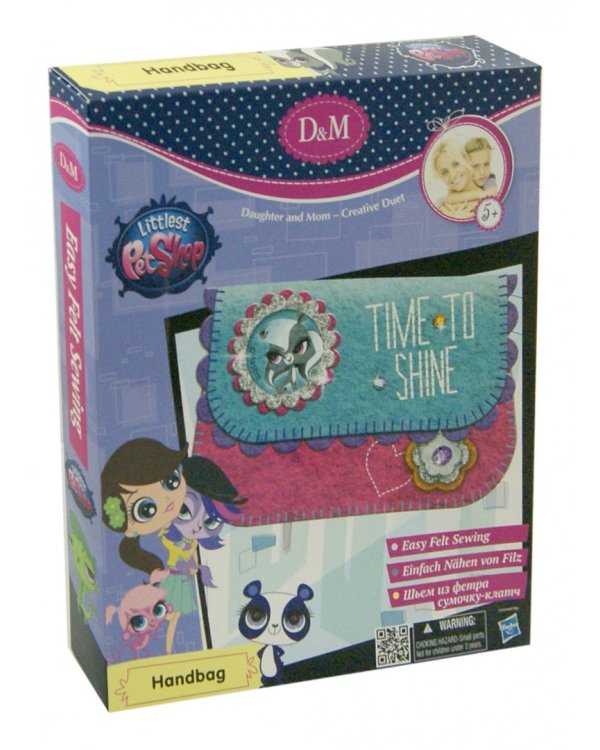 Шьем сумочку-клатч. Littlest Pet Shop. Маленький зоомагазин