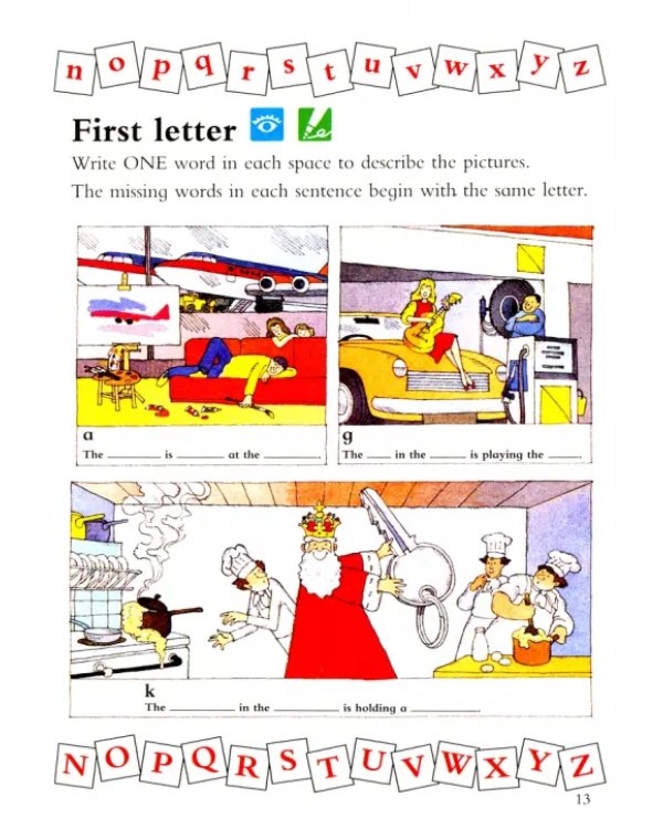English for Beginners. First Dictionary. Workbook
