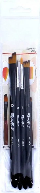 Набор кистей для творчества №1 (4 штуки) Набор кистей для творчества №1 (4 штуки)