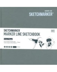 Скетчбук MARKER LINE, 48 листов