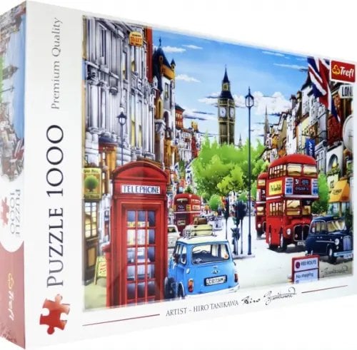 Пазл. Улица Лондона, 1000 элементов