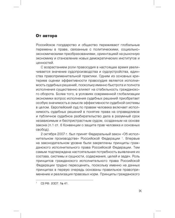 Принципы гражданского исполнительного права. Проблемы понятия и системы