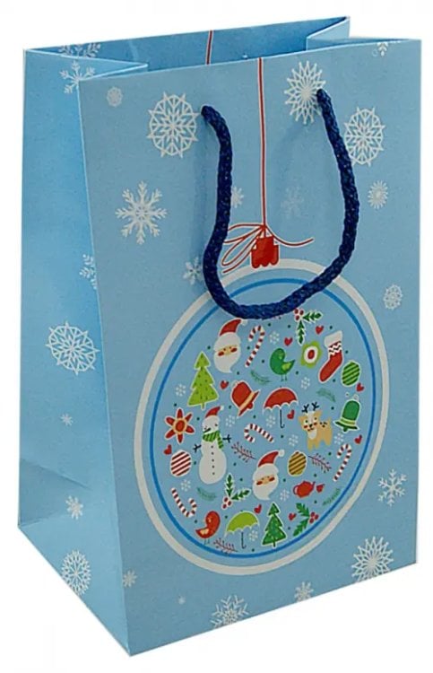 Пакет А5 &quot;Голубой шар&quot; (УП5-1008)