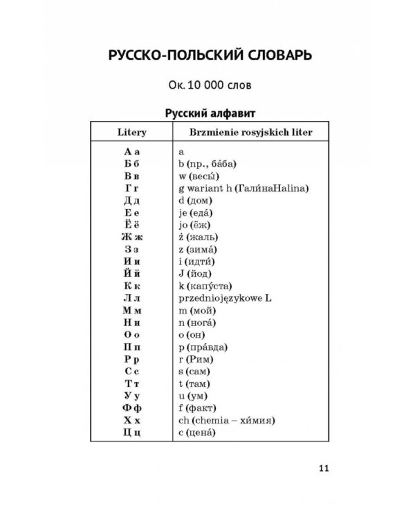 Карманный русско-польский словарь