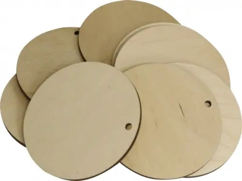 Заготовки для творчества. Круг, 10 штук