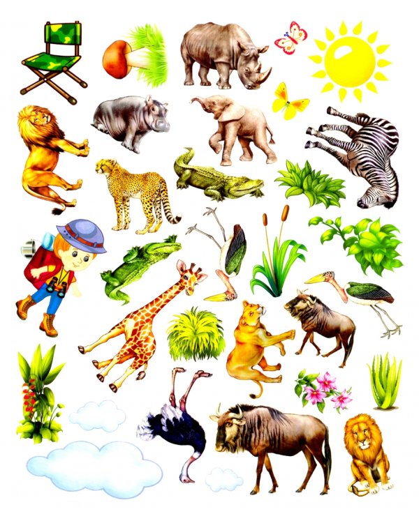 Мы идём в поход (книжка с многоразовыми наклейками)