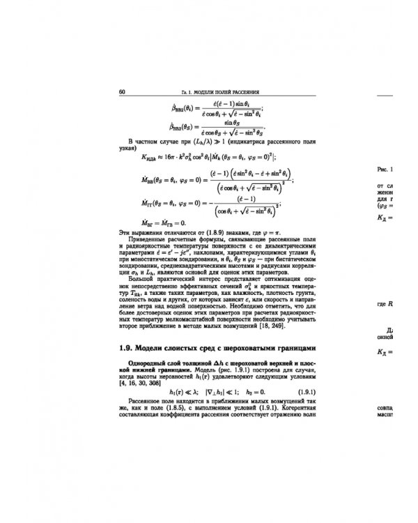 Статистическая теория радиотехнических систем дистанционного зондирования и радиолокации