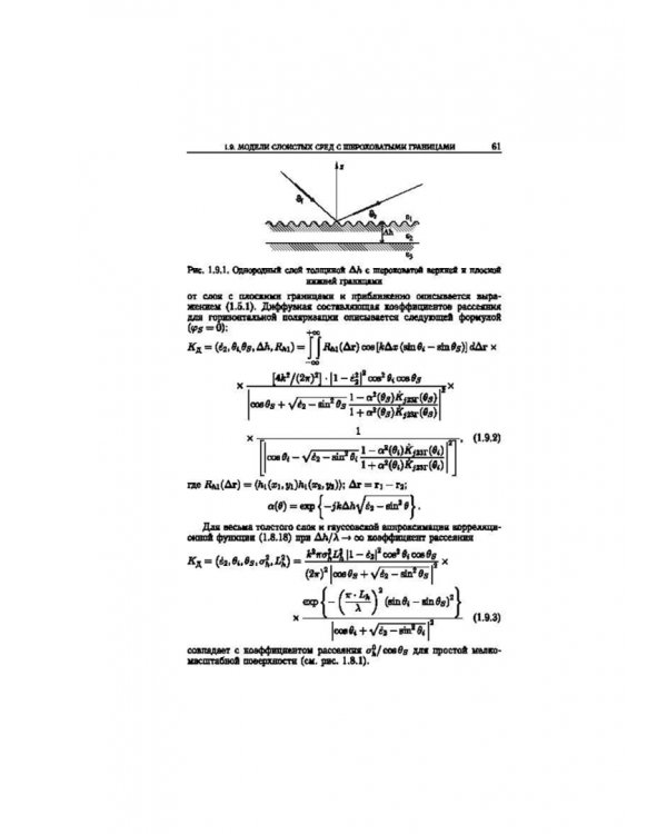 Статистическая теория радиотехнических систем дистанционного зондирования и радиолокации