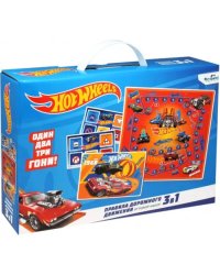 Обучающий набор 3 в 1 &quot;Hot wheels. ПДД&quot;, арт. 07026