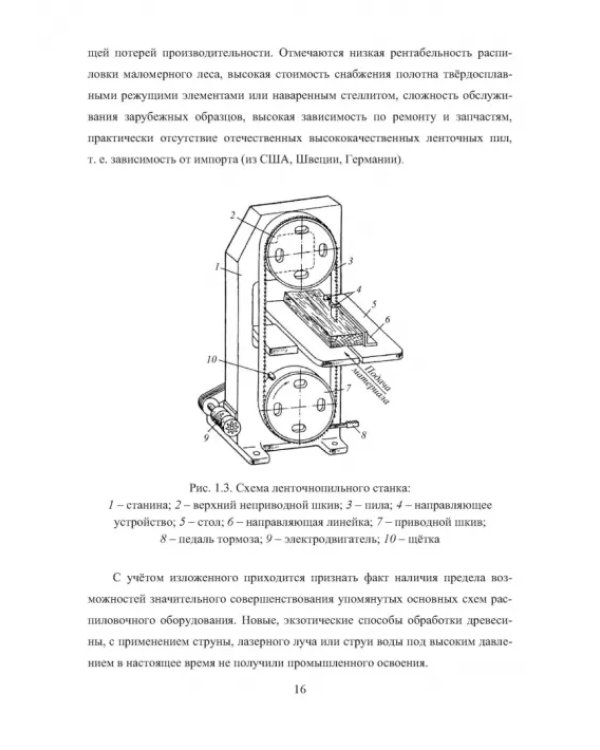 Лесопильное оборудование. Основы прикладных научных исследований при создании новой техники