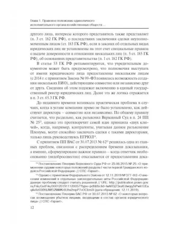 Дополнительное изображение книги «Особенности оснований ответственности директоров корпораций»