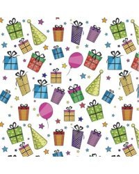 Бумага упаковочная &quot;Золотой День Рождения&quot; (79475)