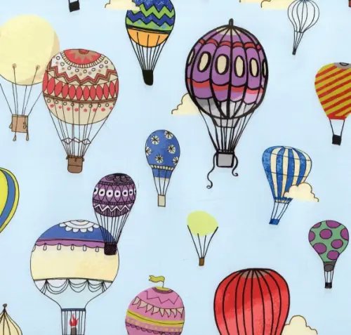 Бумага упаковочная №64 Воздушные шары, 2 листа Бумага упаковочная №64 Воздушные шары, 2 листа