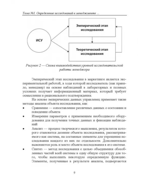 Методы исследования в менеджменте