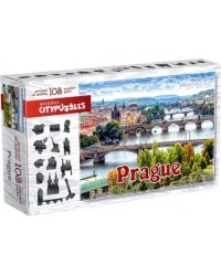 Фигурный деревянный пазл "Прага", 103 детали (8270)