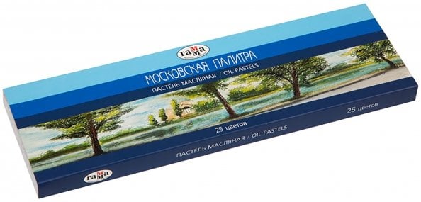 Пастель масляная 25 цветов "Московская палитра" (0.60.К025.102)