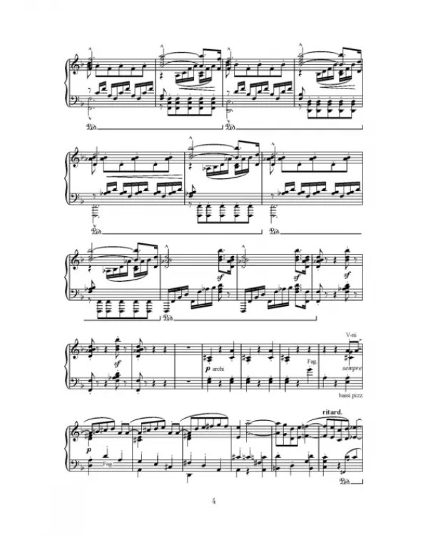Симфония № 8. Cоч.93. Транскрипция для фортепиано Ф. Листа. Ноты