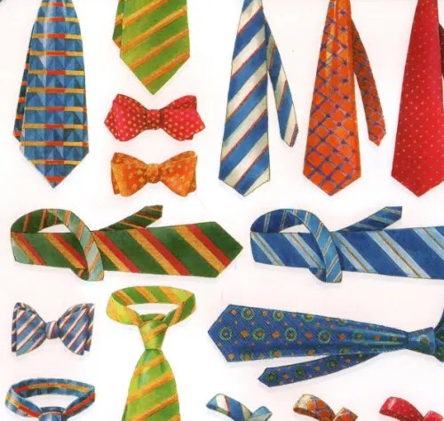 Бумага упаковочная №62 Галстуки, 2 листа Бумага упаковочная №62 Галстуки, 2 листа