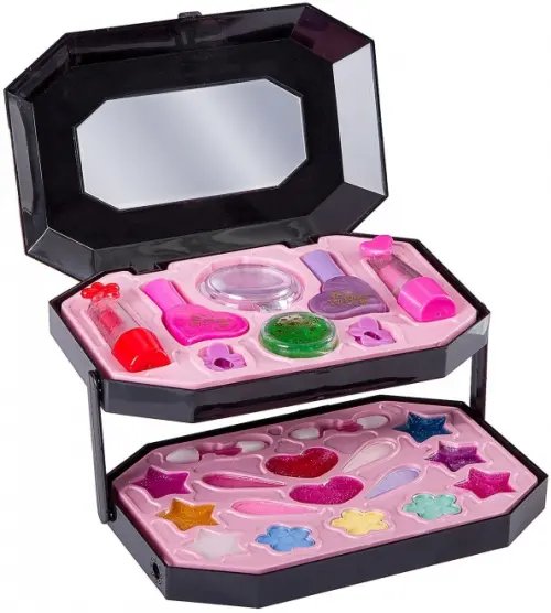 Набор детск.декор.космет.Косметичка,2х-ур. ВВ2250