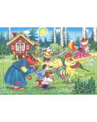 Пазл-15 "Заюшкина избушка" (П-1524)