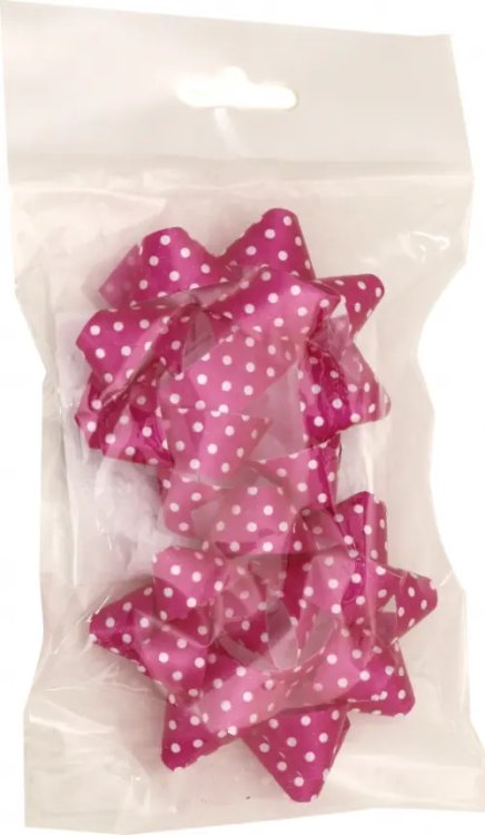 Декоративный бант (2 штуки) розовый (76973)
