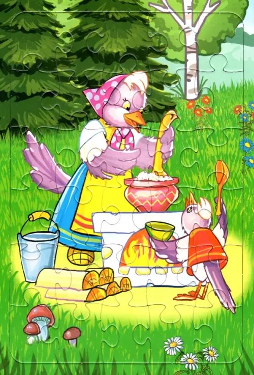 Пазлы 30 элементов Пазл Сорока-белобока, 30 элементов