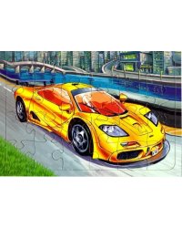 Пазл-24 "Легковой автомобиль Макларен" (П-2432)