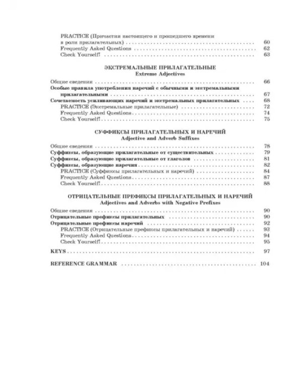 Focus on Adjectives and Adverbs. Английский язык. Грамматика. Лексика. Словообразование