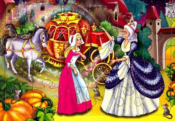 Пазл-24 "Золушка" (П-2428)