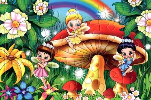 Пазл Маленькие феи, 30 элементов