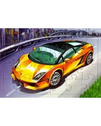 Пазл-24 "Легковой автомобиль Ламборджини" (П-2434)