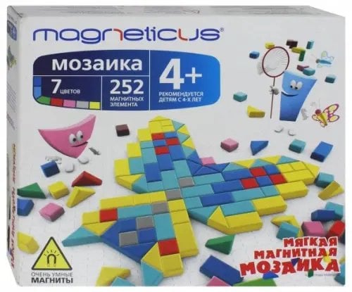Мозаики Мозаика 4+ (7 цветов, 252 элемента)