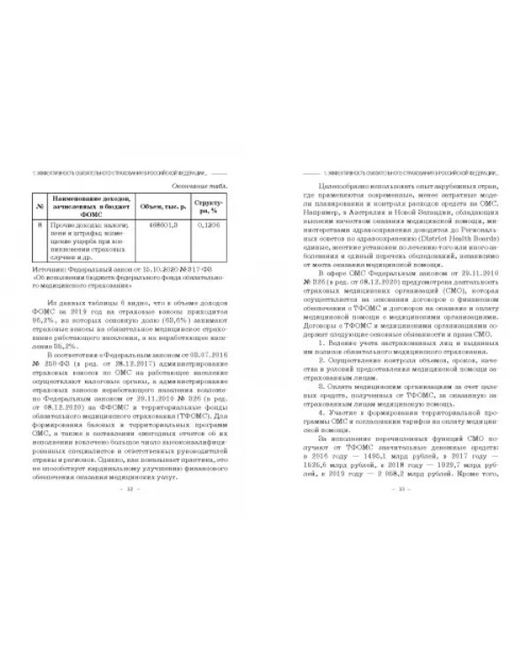 Эффективность обязательного страхования. Монография