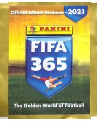 Наклейки FIFA 365-2021, 5 наклеек в пакете