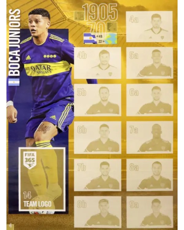 Дополнительное изображение книги «Альбом для наклеек FIFA 365-2022»