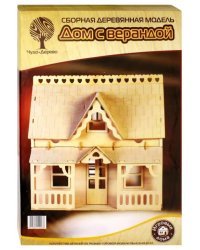 Сборная модель "Дом с верандой" (DH003)