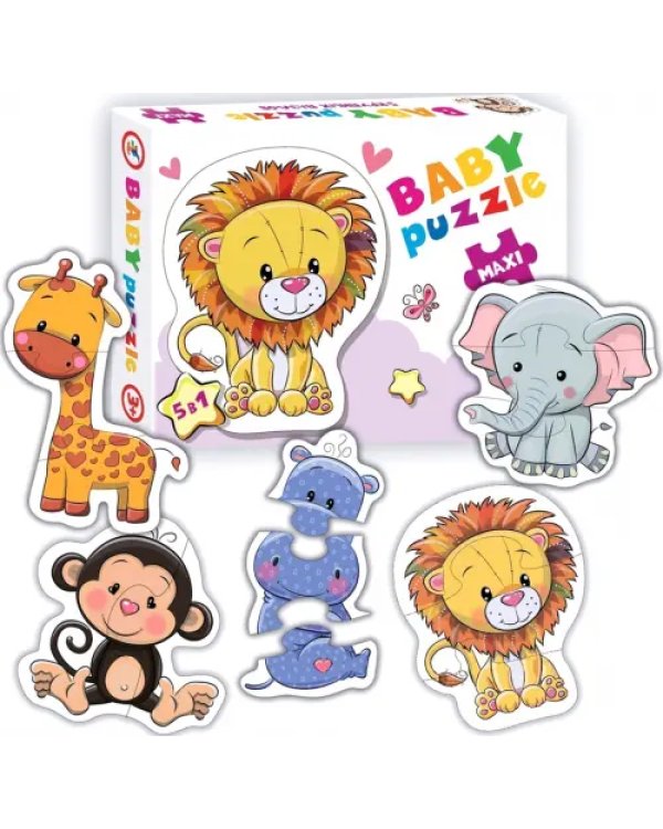Baby Puzzle. Веселый зоопарк (4017)