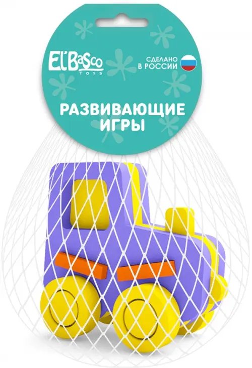 Игрушка-каталка Трактор, цвет в ассортименте