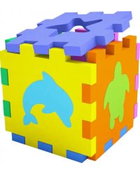 Развивающая игра Кубик-сортер "Подводный мир"