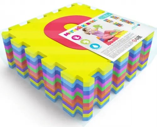 Мягкий коврик Цифры, 10 элементов