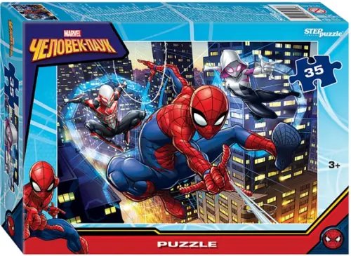 Marvel Puzzle-35. Пазл. Человек-паук